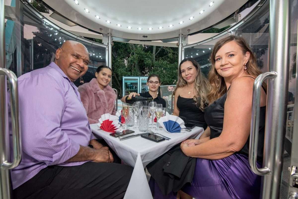 Dinner on the Wheel by C’est Bon French Restaurant 25th July 2022 Photos and Video